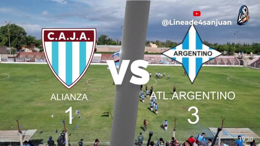 ALIANZA VS ATLETICO ARGENTINO-TORNEO REGIONAL FEDERAL AMATEUR
