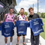 Franco Colapinto cumplió su sueño y se encontró con Lionel Messi en Miami