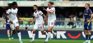 Milan dio un paso clave al ganar en Verona en la Serie A y avanza hacia la Champions Hellas Verona se complicó con la derrota y quedó con riesgo de descenso en la próxima fecha.