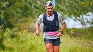 *Mariano Fernández y su triunfo más importante en trail*