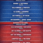 Programación confirmada: así se juega la fecha 5 de la Primera B del fútbol sanjuanino