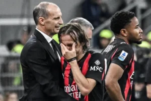 El Milan, en vilo: peligran la Champions, Allegri… y Modric