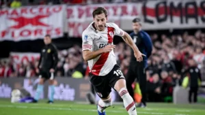 Sufre River: se desgarró Matías Viña y se perderá la final del Torneo Apertura 2026