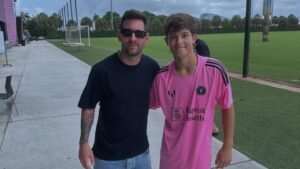 De San Juan al círculo íntimo de Messi: Benjamín Villa sorprendió con fotos junto a Antonela, Leo y el popular Kiko
