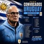 Mundial 2026 Uruguay y Bielsa anuncian su lista para el Mundial con Araujo, Giménez y Valverde… ¡y sin Luis Suárez! Solamente cuatro jugadores de LaLiga en la lista; también está Fede Viñas