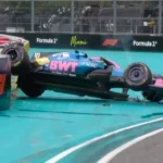 Golpe para Alpine: Pierre Gasly sufrió un fuerte accidente en Spa y terminó la práctica con graves daños en su monoplaza