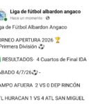 Campo Afuera dio el primer golpe y San Miguel quedó a un paso de las semifinales en la Liga Albardón-Angaco