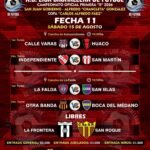 La Liga Jachallera ya tiene todo listo para la Fecha 11: partidos, horarios y precios de las entradas