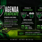 San Martín ya tiene fechas para sus partidos pendientes en la Primera Nacional