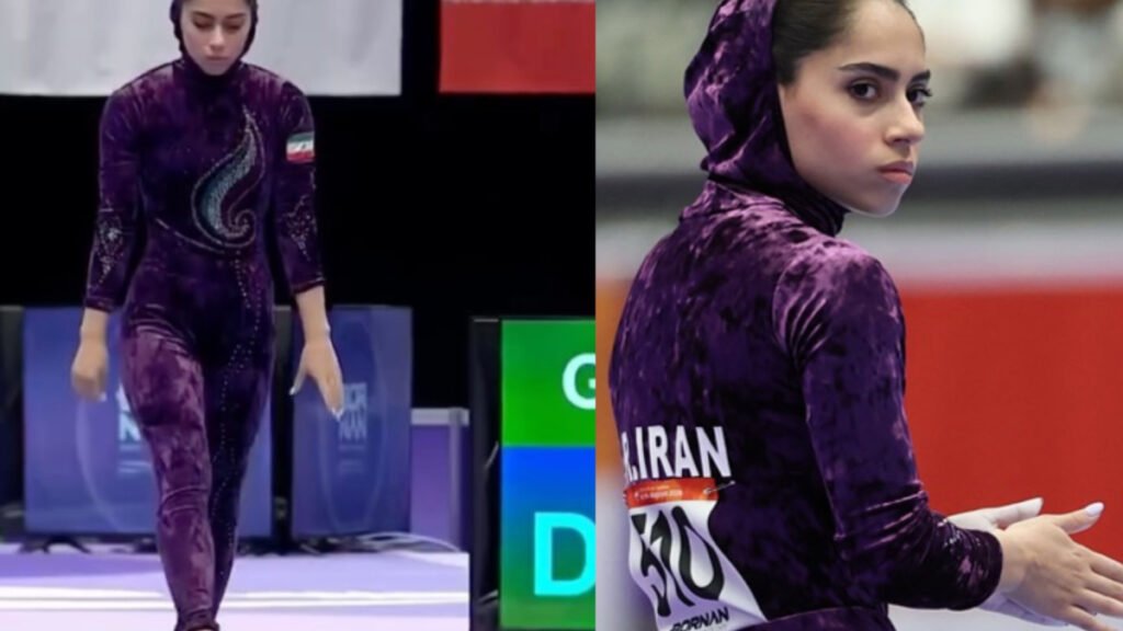 Hadiani, primera iraní en gimnasia artística en los Juegos Asiáticos desde 1979
