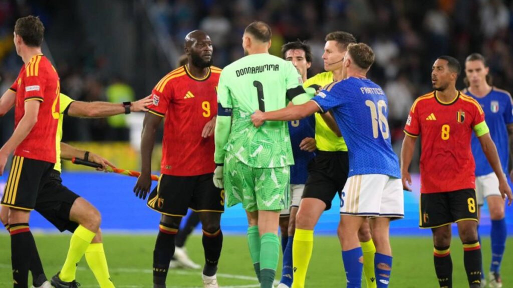 Italia volvió a mostrar dudas y Bélgica se impuso en el Olímpico de Roma