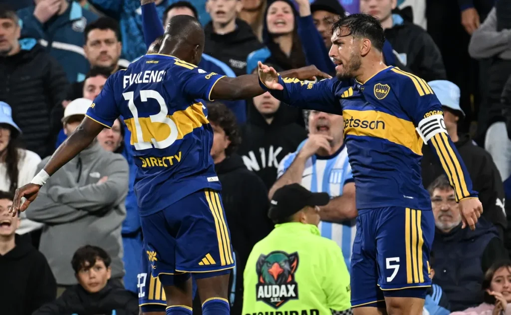Paredes cedió el MVP a Enner Valencia tras el triplete que clasificó a Boca