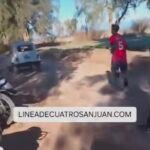 Batalla campal en Sarmiento: una pelea entre jugadores terminó con un partido suspendido