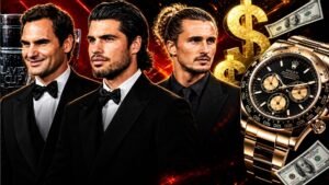 Alcaraz, Federer y Zverev lucieron relojes de lujo en la gala de la Laver Cup