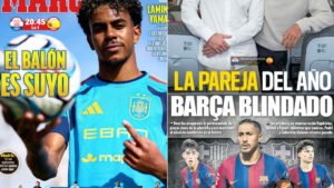 Las portadas: el balón es suyo, la pareja del año...