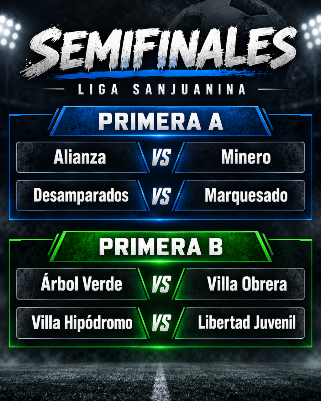 Semifinales de la Liga Sanjuanina